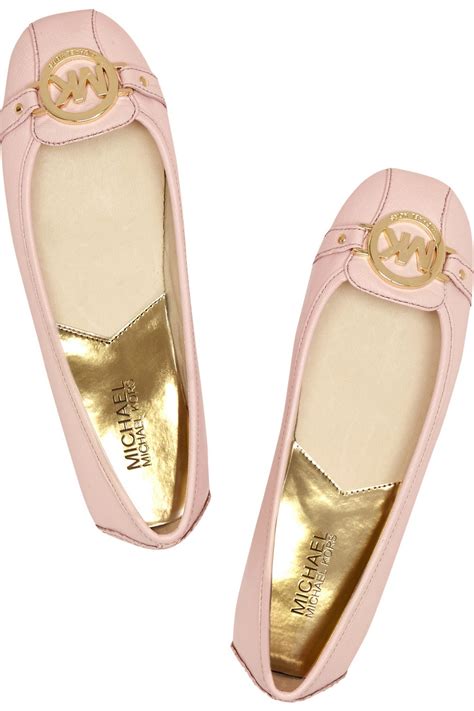 michael kors ballet pink|Michael Kors ballerina flats.